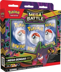 Pokemon Mega Gengar ex Mega Battle Deck -- NO REFUNDS OR CANCELLATIONS, ALL SALES ARE FINAL