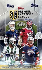 2022 Topps Premier Lacrosse League Hobby Box