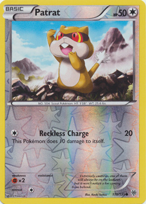Patrat - 110/135 - Common - Reverse Holo