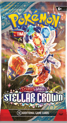 Pokemon SV7 Stellar Crown Booster Pack - Cinderace