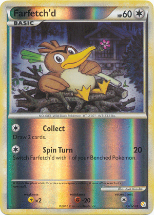 Farfetchd - 19/123 - Rare - Reverse Holo