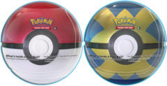 2018 Pokemon Set of 2 Poke Ball Tins: Poke Ball & Quick Ball