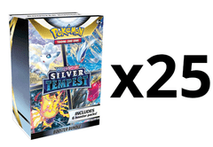 Pokemon SWSH12 Silver Tempest Booster Bundle CASE 25ct