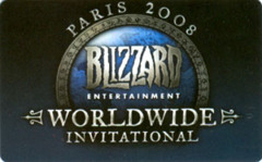 2008 Blizzcon World of Warcraft Paris Exclusive Tyrael Pet Loot Code Card