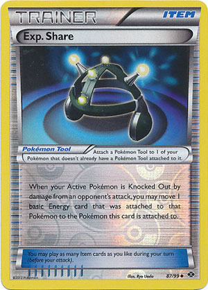 Exp. Share - 87/99 - Uncommon - Reverse Holo