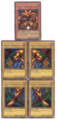 Exodia Complete 5 Card Set Secret Rare Holo UBP1