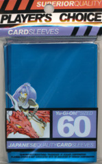 Player's Choice Small-Size Sleeves - Metallic Blue - 60ct