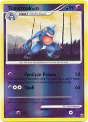 Toxicroak - 31/100 - Rare - Reverse Holo