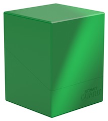 Ultimate Guard - Solid Color Deck Case 100+ Boulder - Green