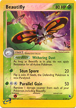 Beautifly - 2/109 - Rare - Reverse Holo