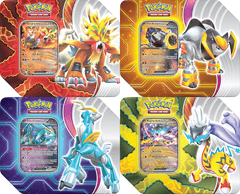 Pokemon Paradox Destinies Tins - ALL 4 TINS