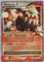 Heatran LV.X DP31 Cosmos Holo Promo - 2008 Collector's Tins Exclusive