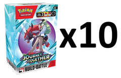 Pokemon SV9 Journey Together Prerelease Build & Battle Kit DISPLAY (10 Kits)