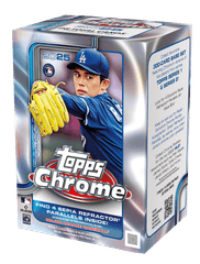 2025 Topps Chrome MLB Baseball VALUE BLASTER Box