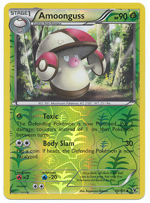 Amoonguss - 10/101 - Uncommon - Reverse Holo