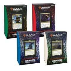 MTG Adventures in the Forgotten Realms Commander Decks - Set of 4