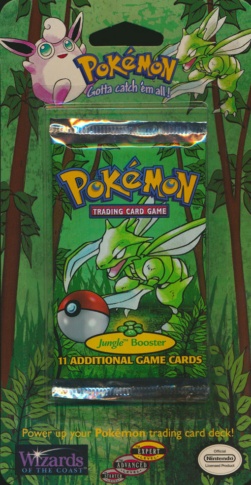 Pokemon jungle purchases blister pack