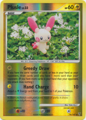 Plusle - 76/147 - Uncommon - Reverse Holo