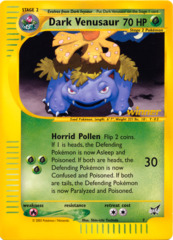 Dark Venusaur Non-Holo JUMBO OVERSIZED Promo Card - BattleZone Exclusive #7