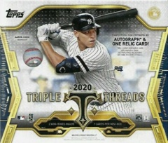 2020 Topps Triple Threads MLB Baseball Hobby Box