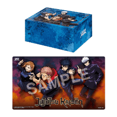 Union Arena Jujutsu Kaisen Playmat & Half Storage Box Set