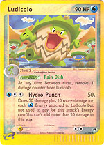 Ludicolo - 7/100 - Rare - Reverse Holo