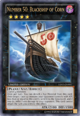 Number 50: Blackship of Corn Ultra Rare Holo YZ02-EN001