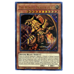 The Winged Dragon of Ra - KICO-EN065 - ULTRA Rare - 1st Edition