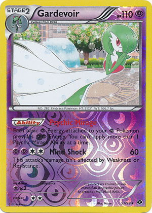 Gardevoir - 57/99 - Reverse Holo