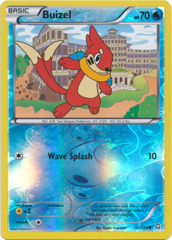 Buizel - 32/124 - Common - Reverse Holo