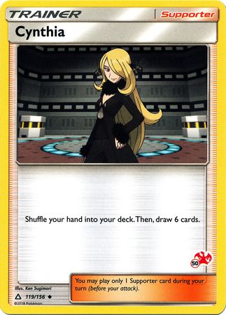 Cynthia - 50 - Uncommon - Battle Academy: Charizard Deck