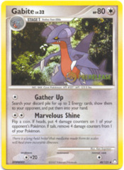 Gabite 48/123 Non-Holo Promo - Mysterious Treasures Prerelease