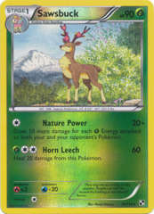 Sawsbuck - 14/114 - Rare - Reverse Holo