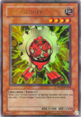 Red Gadget Parallel Rare Holo HL07-EN004