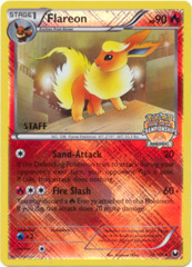 Flareon 12/108 Crosshatch Holo STAFF Promo - 2013 Regional Championships