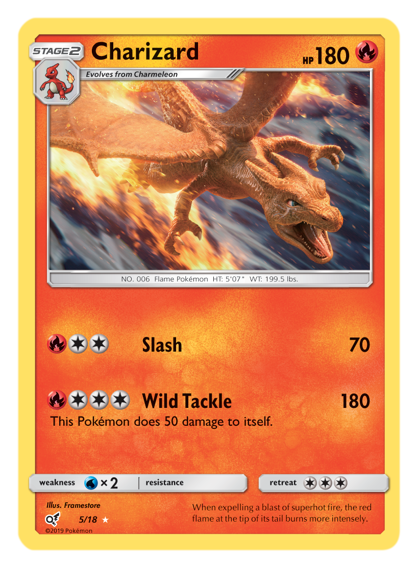Charizard - 5/18 - Holo Rare