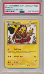 2015 Pokemon Art Academy Promo Pikachu (Me!) PSA 9 MINT