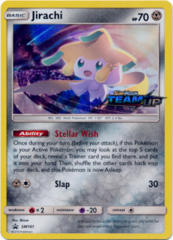 Jirachi SM161 Wave Holo Promo - SM9 Team Up Prerelease