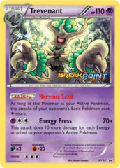 Trevenant XY94 Sheen Holo Promo - Breakpoint Prerelease