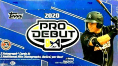 2020 Topps Pro Debut MLB Baseball Hobby Box