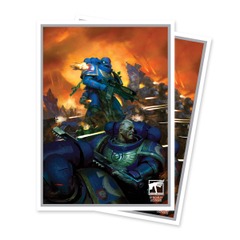 Ultra Pro Apex Standard Size Warhammer 40,000 Sleeves - Space Marines Adeptus Astartes - 105ct