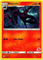 Salazzle - 7 - Rare - Battle Academy: Charizard Deck