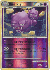 Weezing - 34/123 - Rare - Reverse Holo