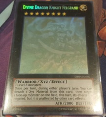 Divine Dragon Knight Felgrand - SHSP-EN056 - Ghost Rare - 1st Edition