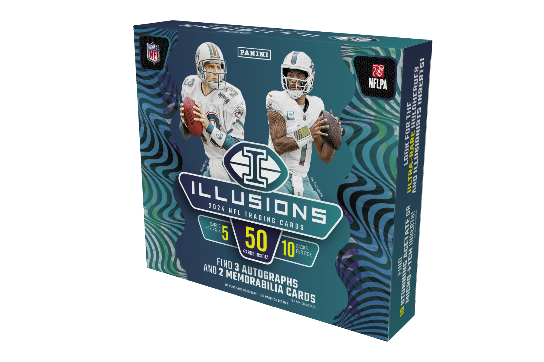 2024 Panini Illusions NFL Football Hobby Box Sports Cards & Trading