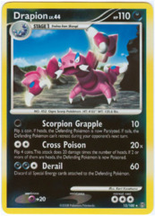 Drapion - 15/100 - Rare - Reverse Holo