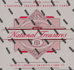 2019 Panini National Treasures MLB Baseball Hobby Box -- REGULAR