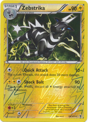 Zebstrika - 36/101 - Rare - Reverse Holo