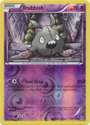 Trubbish - 65/135 - Common - Reverse Holo