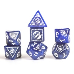 Sirius Dice Dungeons & Dragons Adventure Dice - Fighter: Blue